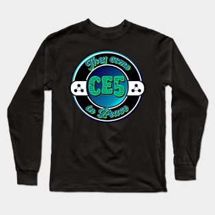 CLOSE ENCOUNTER OF THE FIFTH KIND THEY COME IN PEACE CE5 DESIGN Long Sleeve T-Shirt